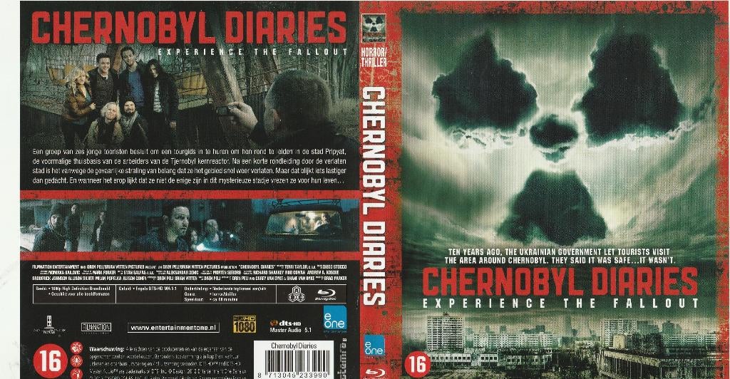 Chernobyl diaries blu ray ( ned. ondert. ), Cd's en Dvd's, Blu-ray, Ophalen of Verzenden, Zo goed als nieuw, Thrillers en Misdaad