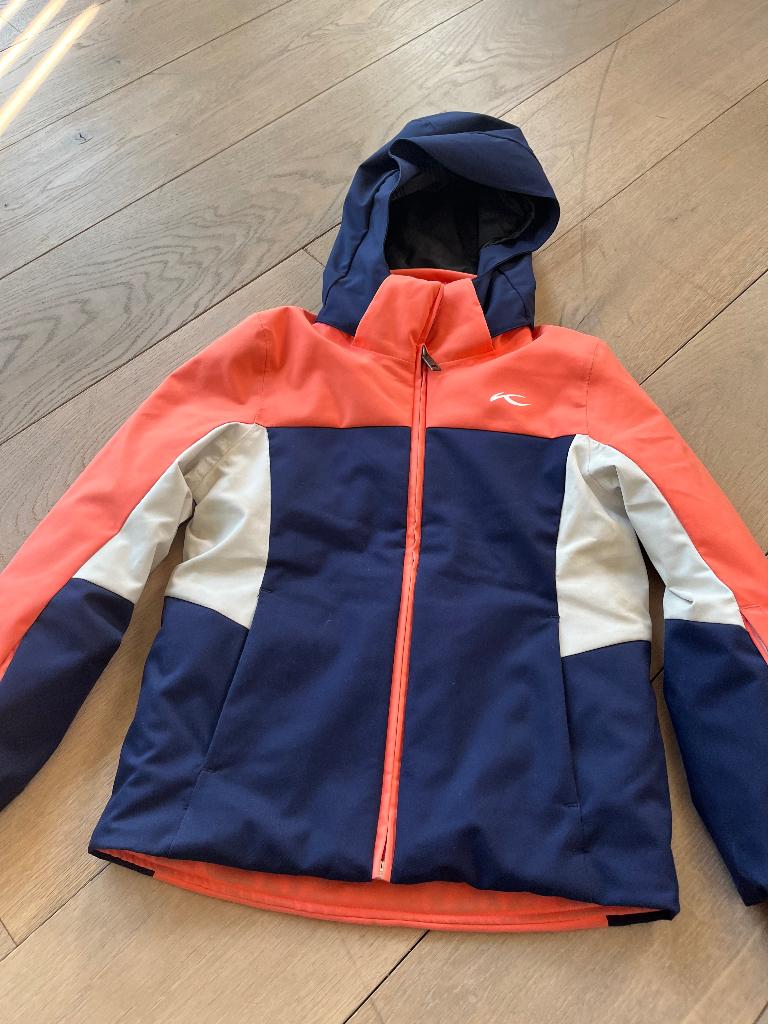 Kjus ski jas maat 128, Kinderen en Baby's, Kinderkleding | Maat 122, Gebruikt, Meisje, Jas, Ophalen of Verzenden
