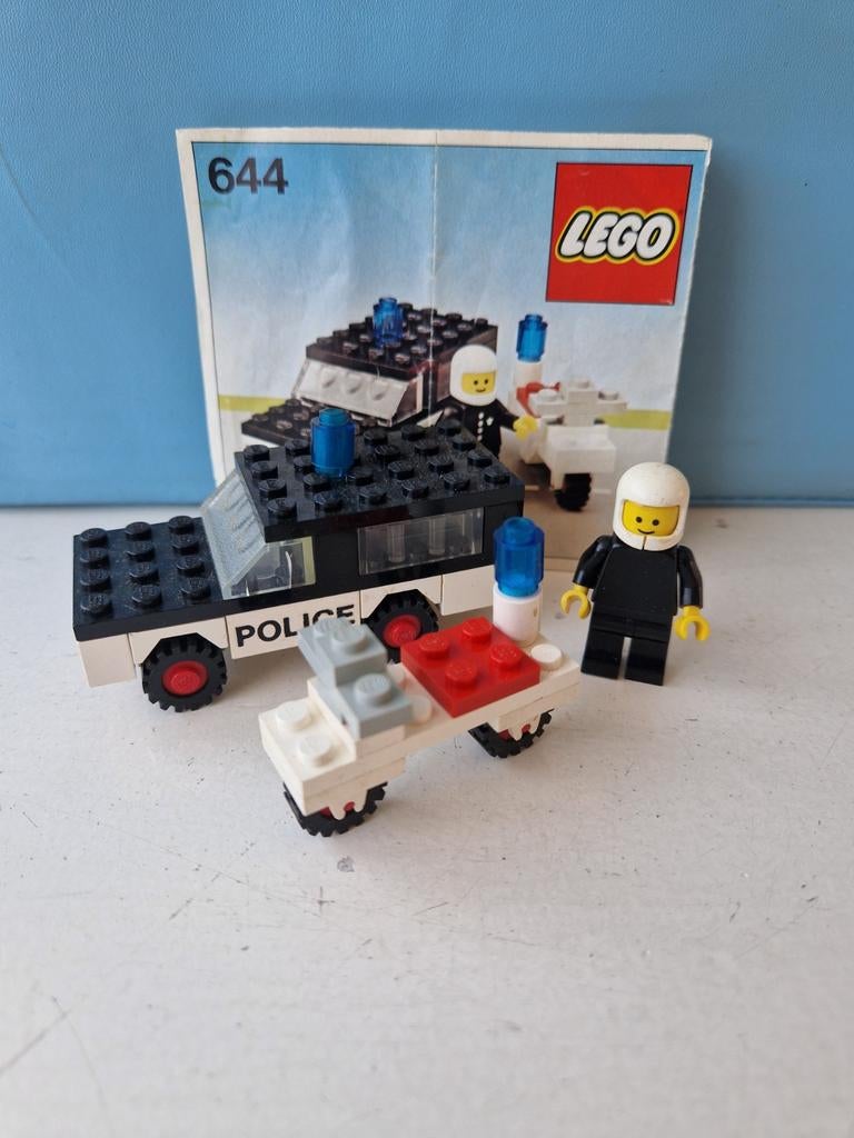 Lego 644 - Police Mobile patrol, Kinderen en Baby's, Speelgoed | Duplo en Lego, Ophalen of Verzenden, Gebruikt, Complete set, Lego