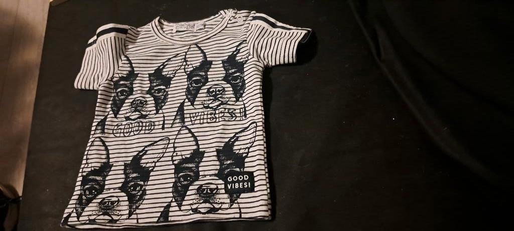 Babyshirt, Kinderen en Baby's, Babykleding | Maat 62, Meisje, Dirkje, Ophalen of Verzenden, Zo goed als nieuw