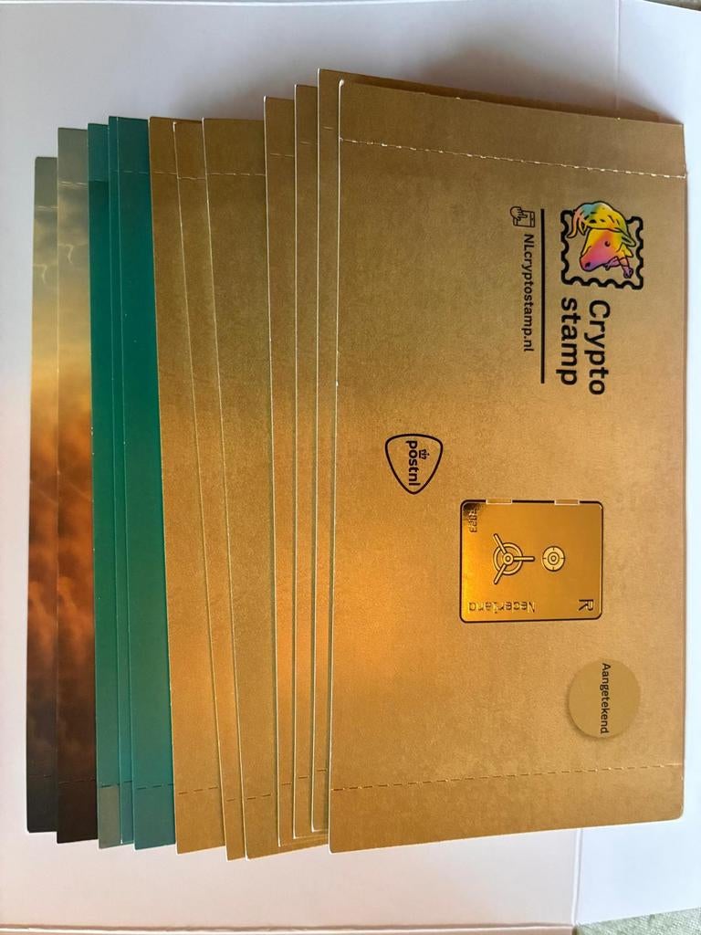Zeldzame Crypto Postzegel Regenboog - Nieuw!, Ophalen of Verzenden, Na 1940, Postfris