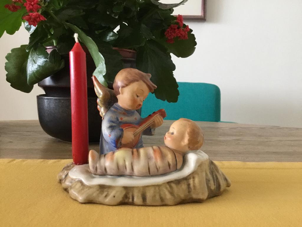 Hummel engel met kindje, Ophalen of Verzenden