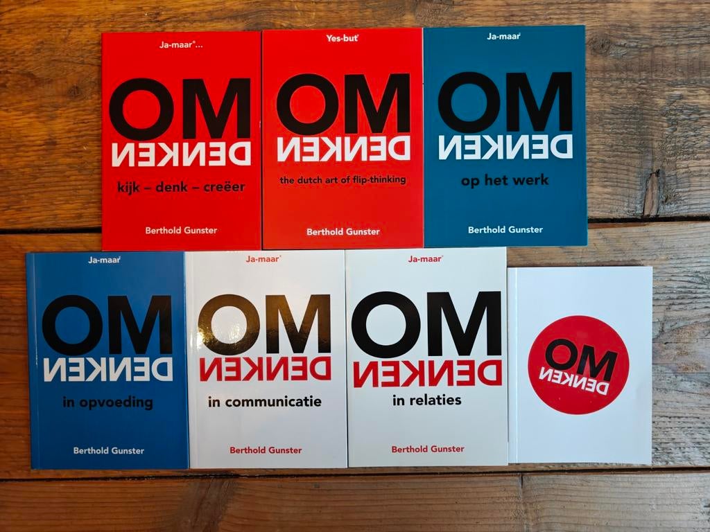 7 Compacte boekjes van Berthold Gunster., Ophalen of Verzenden, Zo goed als nieuw