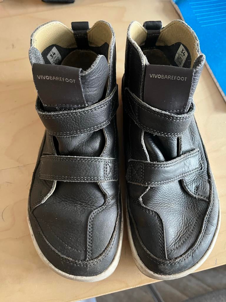 Vivobarefoot Schoenen Maat 34 - Winterzool, Laarsjes, Ophalen of Verzenden, Zo goed als nieuw, Jongetje
