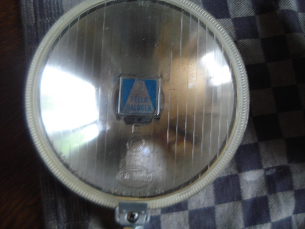 Oldtimer 2 Hella verstralers type 160 diameter  16 cm, Auto-onderdelen, Verlichting, Verzenden, Gebruikt
