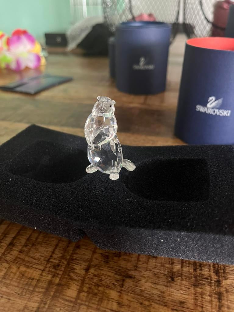 Marmot Swarovski, Verzamelen, Ophalen, Zo goed als nieuw, Figuurtje