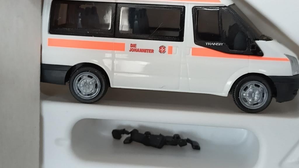 Ford Transit Ambulance Johanniter 1;87 Rietze Pol, Verzenden, ., Rietze, Zo goed als nieuw