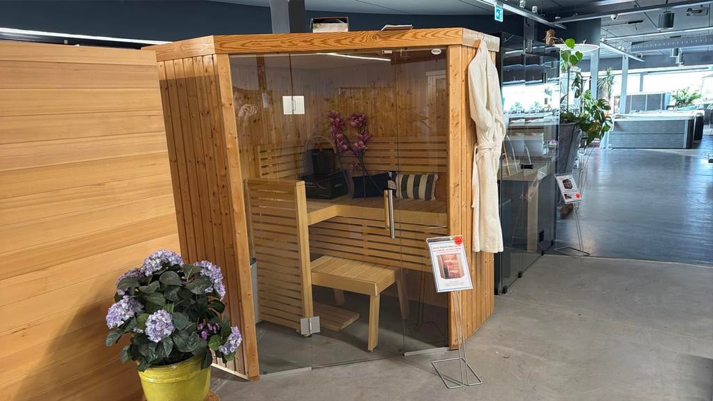 *NIEUW IN VERPAKKING* Complete Sauna met kachel, Ophalen, Nieuw, Fins of Traditioneel, Complete sauna