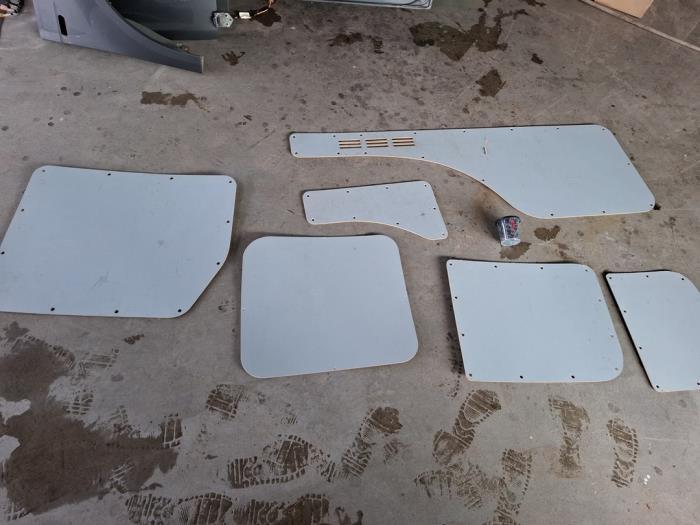 Bekleding bagageruimte van een Volkswagen Caddy, Gebruikt, -, -, -