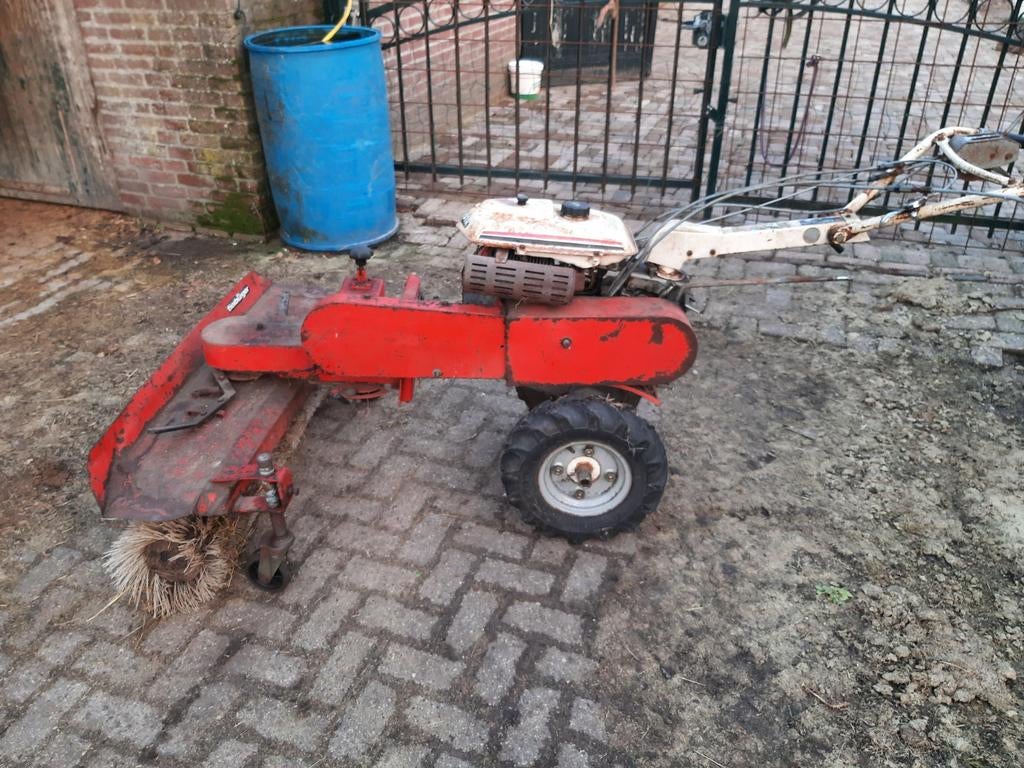 veegmachine tielburger kubota rolbezem   1.10 m. tuinmachine, Ophalen, Gebruikt, Thielburger, Tielburger
