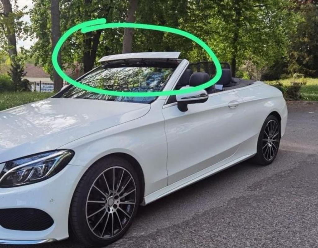Windscherm Mercedes Benz C klasse cabriolet A2057700900 W205, Auto-onderdelen, Interieur en Bekleding, Mercedes-Benz, Nieuw, Ophalen