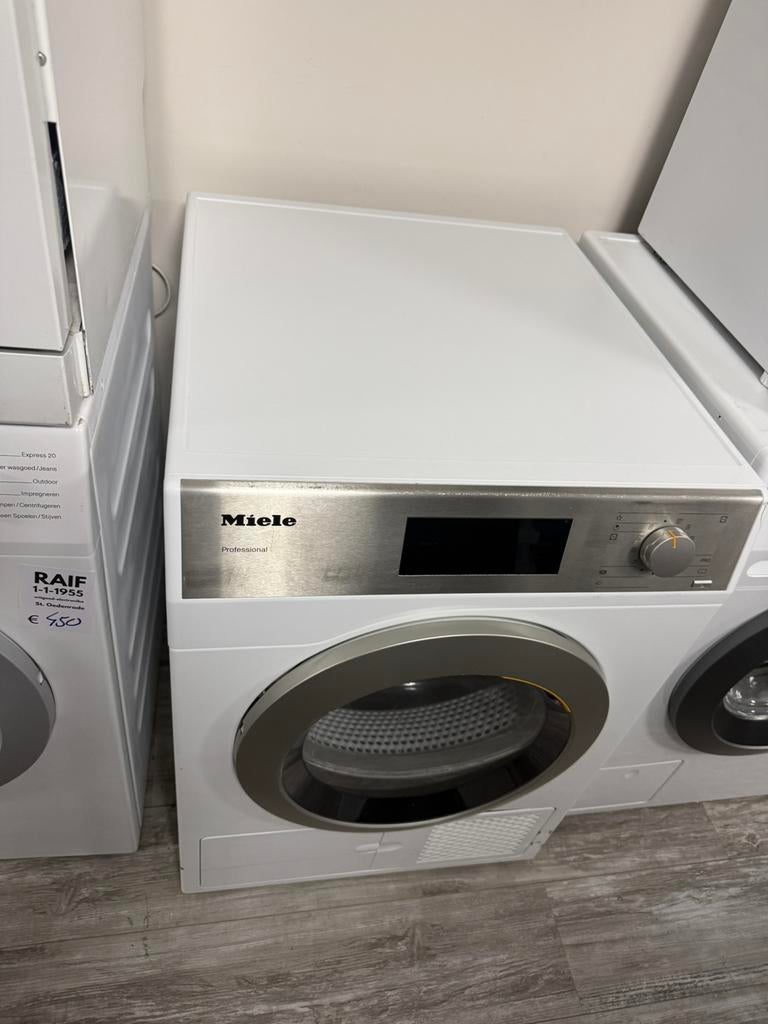 Professional-warmtepompdroger miele   7 kg gebruikt A+++, 6 tot 8 kg, Minder dan 85 cm, Bovenlader, Ophalen of Verzenden