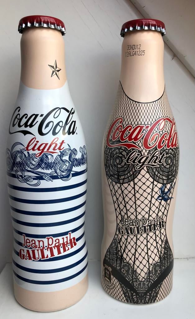 J.P. Gaultier Coca Cola Light aluminium blikjes, 0,25 cl, Ophalen of Verzenden, Nieuw, Overige typen