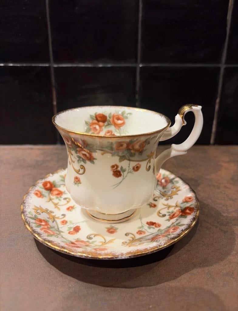 Royal Albert Belinda Kop en Schotel - Sheraton Serie, Ophalen of Verzenden