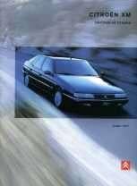 Citroen XM fraaie originele brochure/auto folder '95 '98 '00, Ophalen of Verzenden, Zo goed als nieuw, Citroën