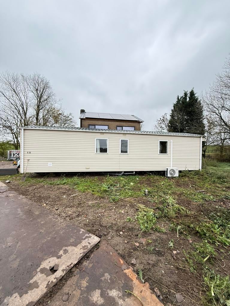 Caravan volledig Elektrisch, 11m x3.6m Airco/dubbel glas, Caravans en Kamperen, Stacaravans, Tot en met 6