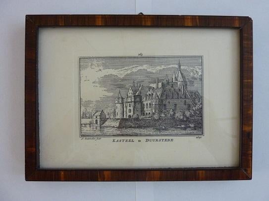 DUURSTEDE Kasteel 1640 prent gemaakt door A. Rademakers, Ophalen