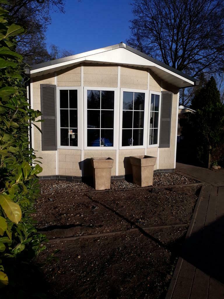 CHALET TE HUUR  vanaf 1 OKT (recreatie), In bos, Recreatiepark, Gelderland en Veluwe, Chalet, Bungalow of Caravan
