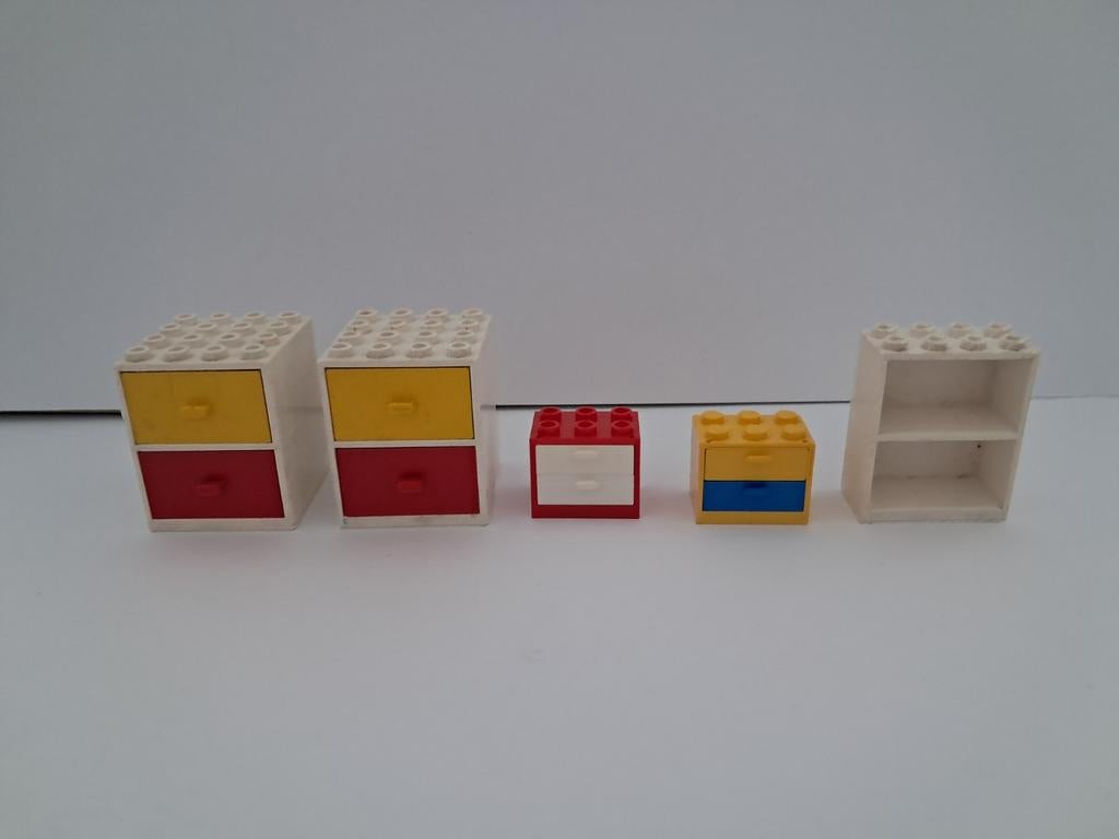 Lego & Fabuland - kastjes, Ophalen of Verzenden, Gebruikt, Losse stenen, Lego