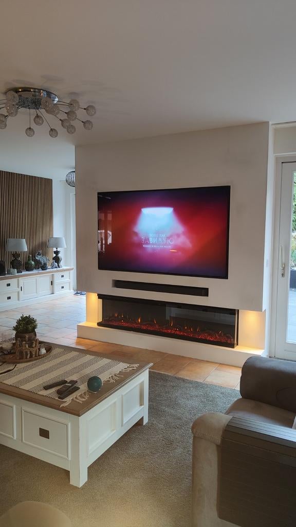 Moderne Inbouw Bio-ethanolhaard, Huis en Inrichting, Kachels, Overige brandstoffen, Ophalen of Verzenden, Zo goed als nieuw, Inbouw