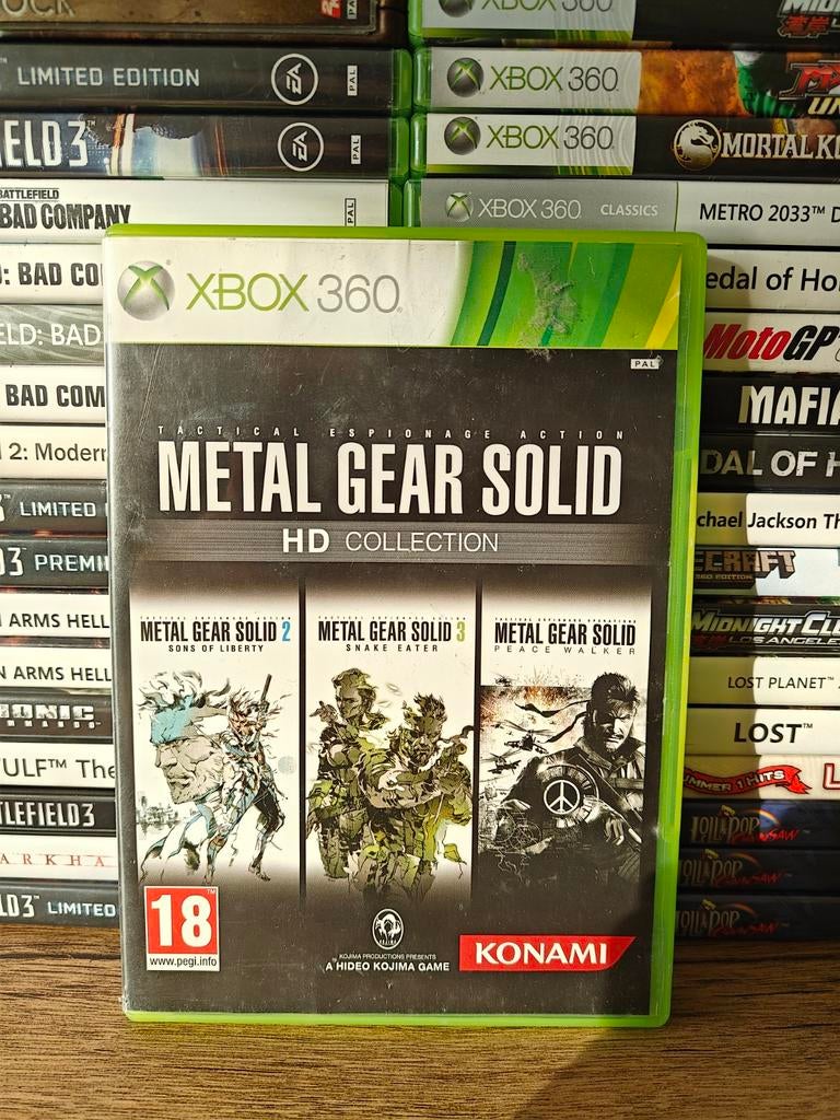 Metal gear solid HD collection Xbox 360, Spelcomputers en Games, Games | Xbox 360, Avontuur en Actie, Vanaf 18 jaar, 1 speler
