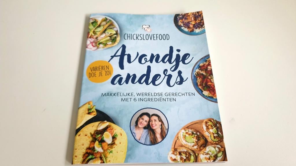Chicks love food | Avondje Anders kookboek | Geheel nieuw, Ophalen of Verzenden, Nieuw