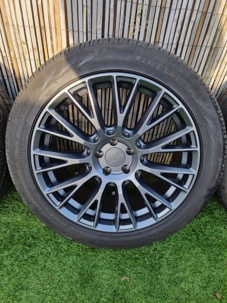 20 Inch Rotiform LSE Velgen met Banden 5x112, Auto-onderdelen, Banden en Velgen, Gebruikt, 255 mm, Banden en Velgen, Ophalen of Verzenden