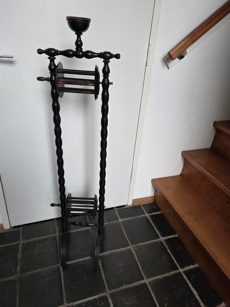 Antieke zwarte Wolwinder, Ophalen of Verzenden, Gebruikt