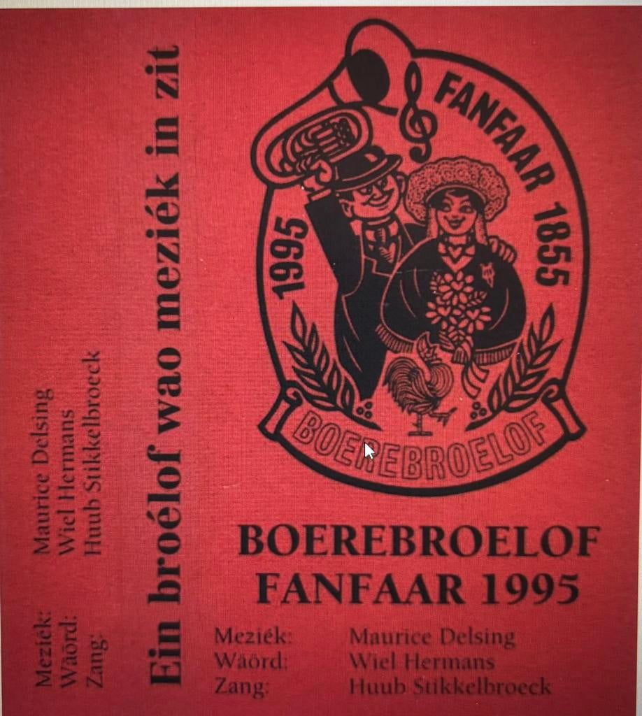 Gezocht: Jocus Boerebroèlof 1995 cassette, Ophalen of Verzenden, Gebruikt, 1 bandje