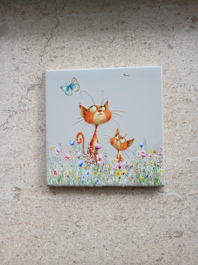 wandtegeltje 10 x 10 cm. Mosa, Ophalen of Verzenden, Nieuw