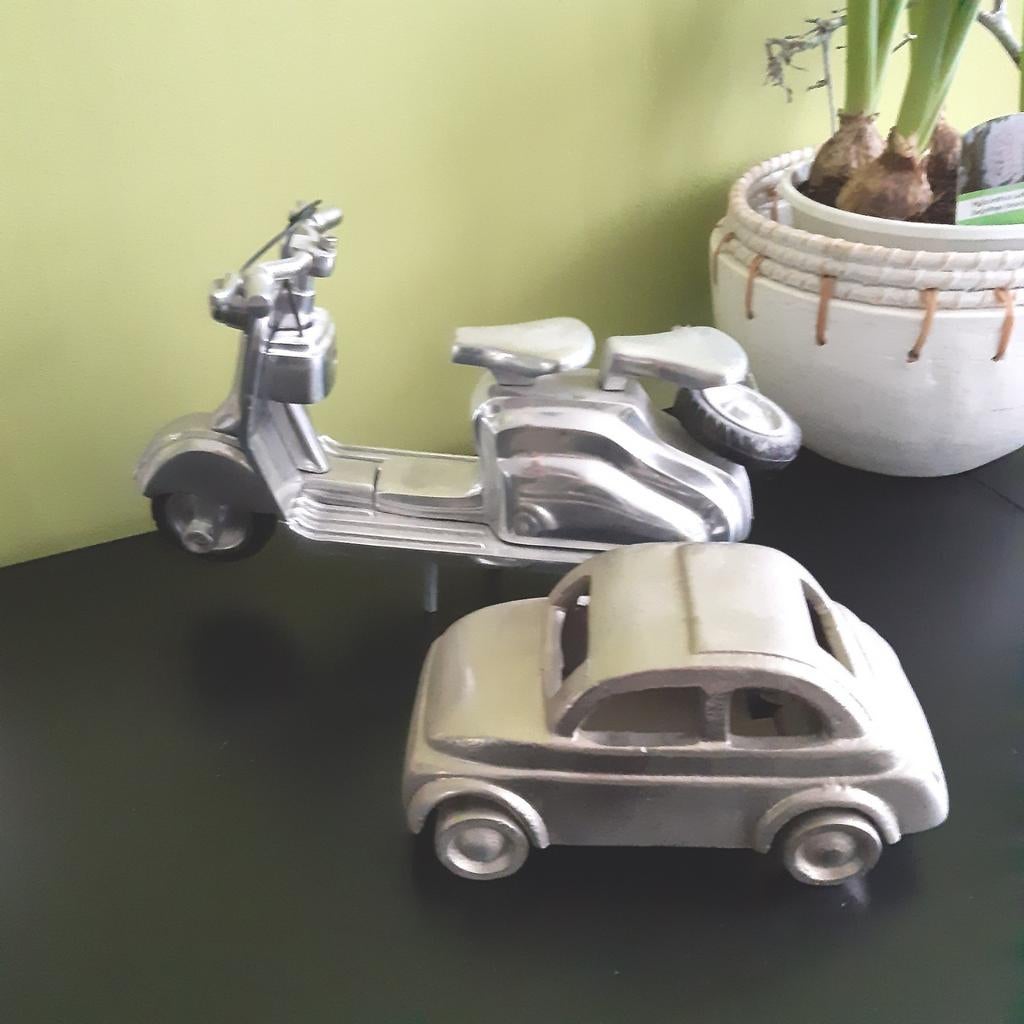 Riviera Maison  scooter + RM Fiat Cinquecento 500, Ophalen of Verzenden, Zo goed als nieuw