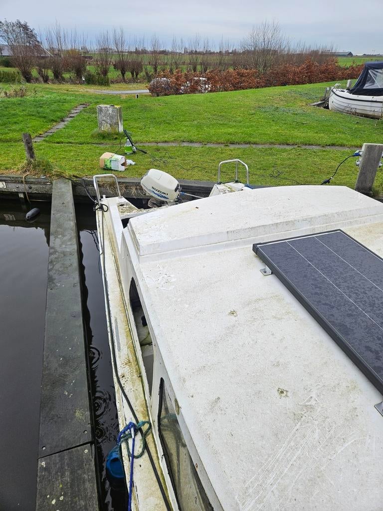 Shetland 5.5 Klusboot met Suzuki 9.9 BB motor, Ophalen