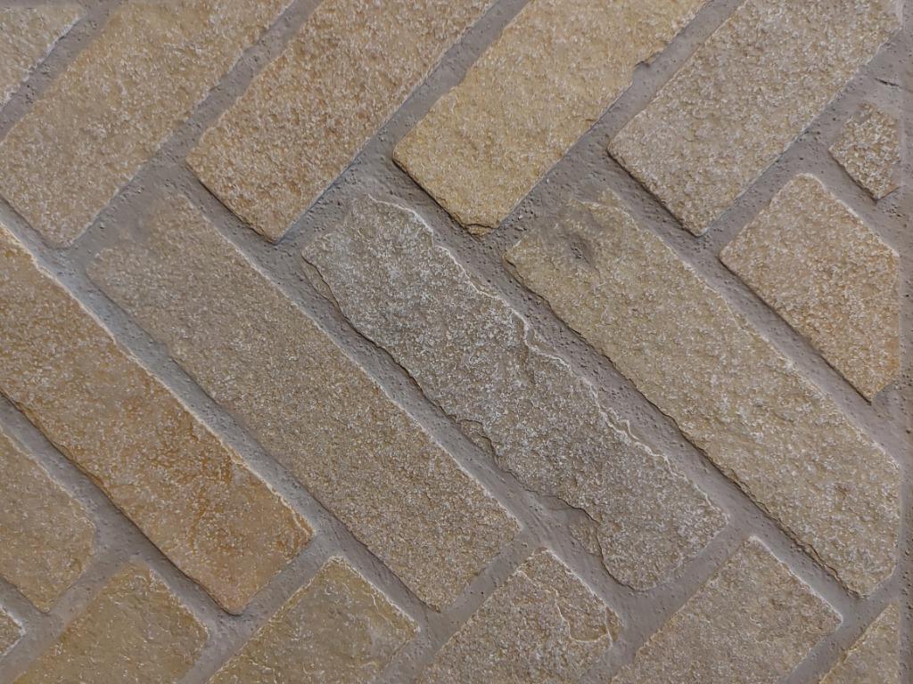 Castle Stone Bricks / Waalsteentjes antiek verouderd, Ophalen, Overige materialen, Nieuw, Minder dan 20 cm