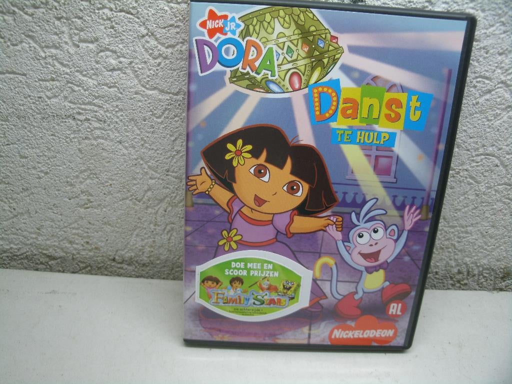 dvd 308k dora te hulp, Alle leeftijden, Ophalen of Verzenden, Zo goed als nieuw