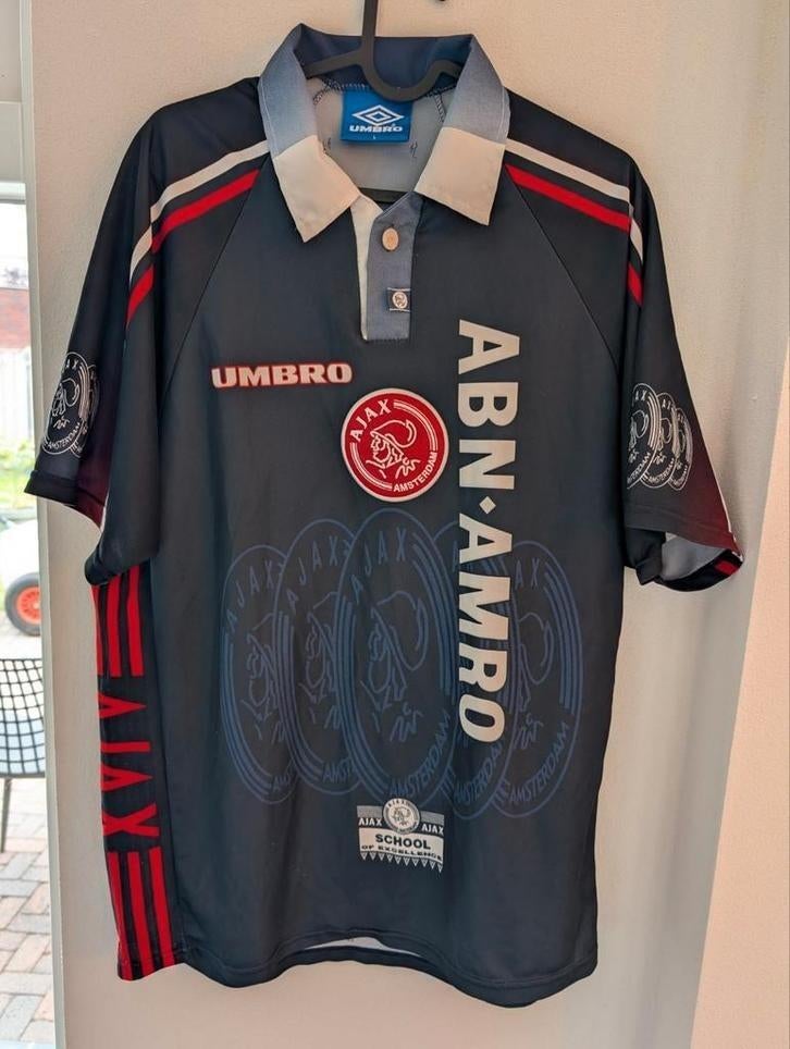 Ajax uitshirt 1997 Umbro L authentieke, originele vintage!, Sport en Fitness, Voetbal, Maat L, Verzenden, Zo goed als nieuw, Shirt