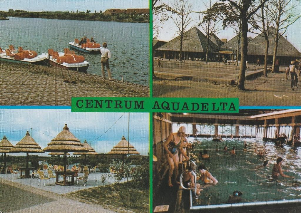 BRUINISSE Centrum Aquadelta, Verzamelen, Ansichtkaarten | Nederland, Gelopen, Zeeland, 1980 tot heden, Verzenden