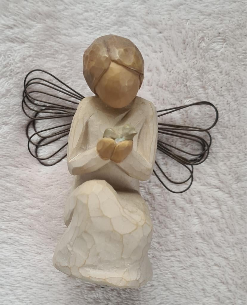 Willoos tree angel of miracles, Verzamelen, Beelden en Beeldjes, Ophalen of Verzenden, Zo goed als nieuw