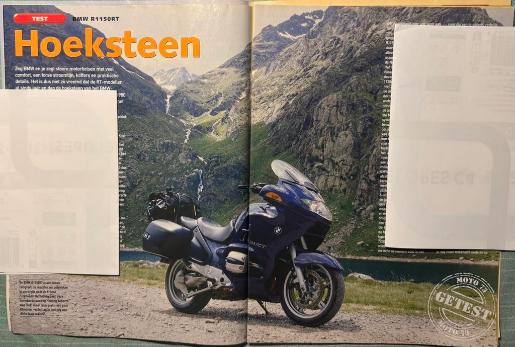 Test 2002 BMW R1150RT, Ophalen of Verzenden, Zo goed als nieuw, Motoren