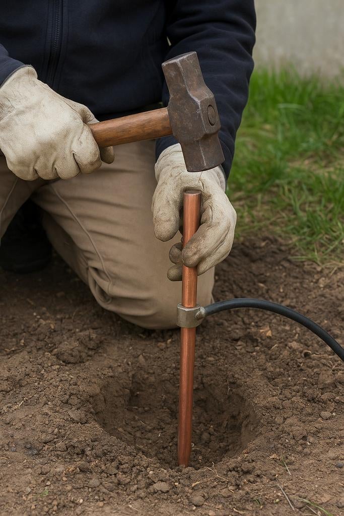 Aardpen & aardelektrode slaan heel NL €375, Doe-het-zelf en Verbouw, Elektra en Kabels, Ophalen of Verzenden, Nieuw, Overige typen