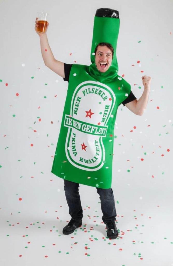 " Ik ben geflest' Bier slipover* laatste 2 stuks, Carnaval, Nieuw, Overige maten, Ophalen of Verzenden