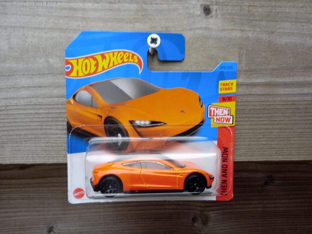 Tesla Roadster Hotwheels, Hobby en Vrije tijd, Modelauto's | Overige schalen, Nieuw, Auto, Ophalen