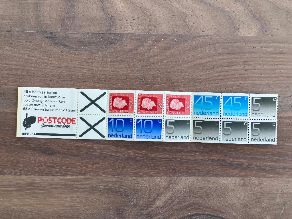 NVPH PB 26a Postfris Postzegelboekje 1981    , Postzegels en Munten, Ophalen of Verzenden, Na 1940, Postfris