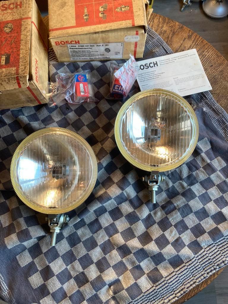 Oldtimer 2 Bosch verstralers type 160 en 16 cm, Auto-onderdelen, Verlichting, Ophalen of Verzenden, Nieuw