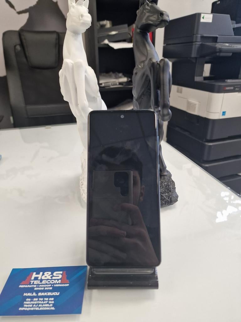 Samsung Galaxy A72 Blauw 128 GB 2 jaar garantie, Ophalen of Verzenden, Zo goed als nieuw, Klassiek of Candybar, Zonder simlock