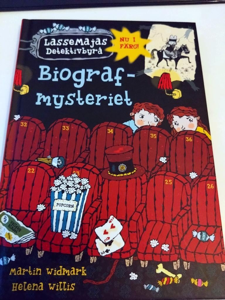 Lassemajas Detektivbyrå Biografmysteriet #svenska/zweeds#, Ophalen of Verzenden, Zo goed als nieuw, Fictie algemeen