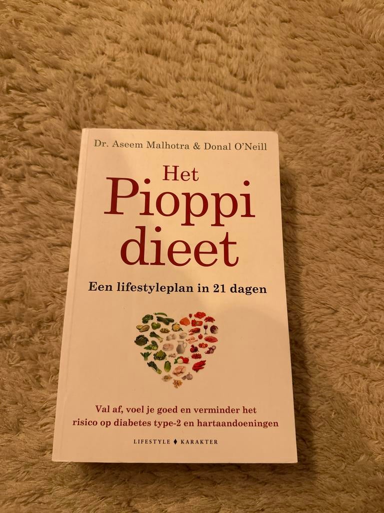 Het Pioppi Dieet - Dr. Aseem Malhotra & Donal O'Neill, Boeken, Gezondheid, Dieet en Voeding, Ophalen of Verzenden, Zo goed als nieuw