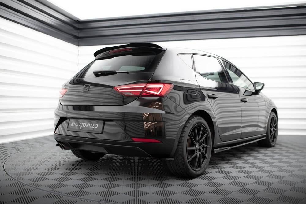 Voorlip sideskirt spoiler diffuser - Seat Leon 16-20, Auto diversen, Ophalen of Verzenden