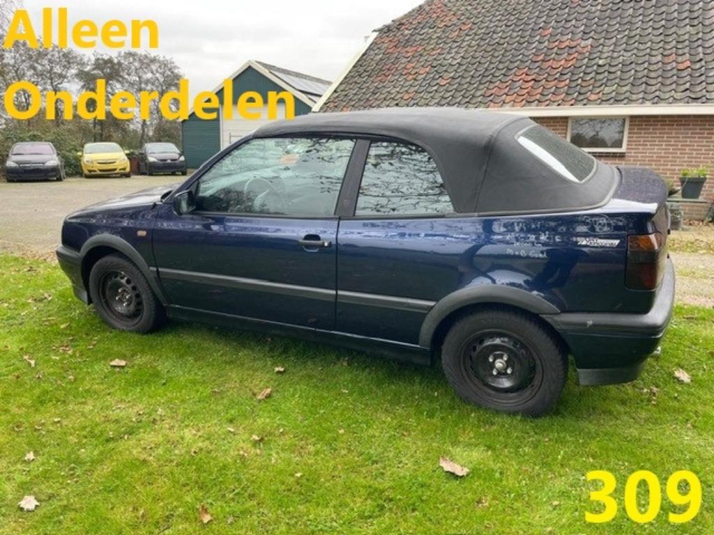 Onderdelen VW Golf Benzine Cabrio Blauw, Auto-onderdelen, Ophalen of Verzenden, Gebruikt, Volkswagen