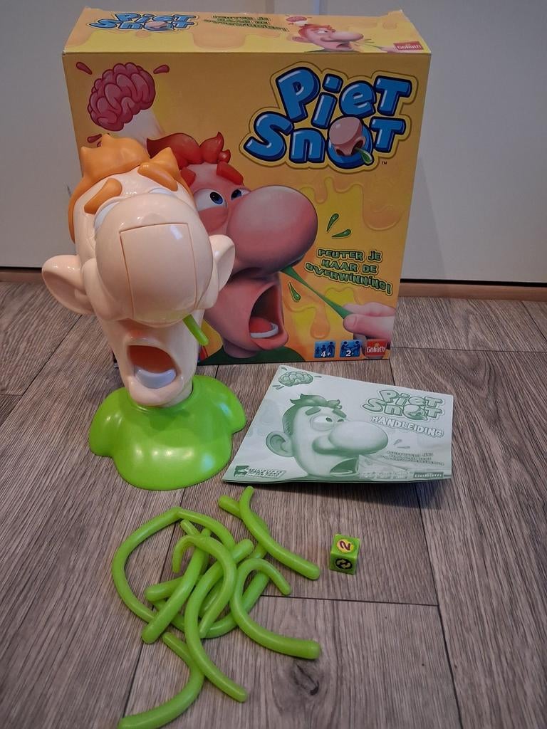 Spel Piet Snot, compleet!, Een of twee spelers, Ophalen of Verzenden, Zo goed als nieuw, Goliath
