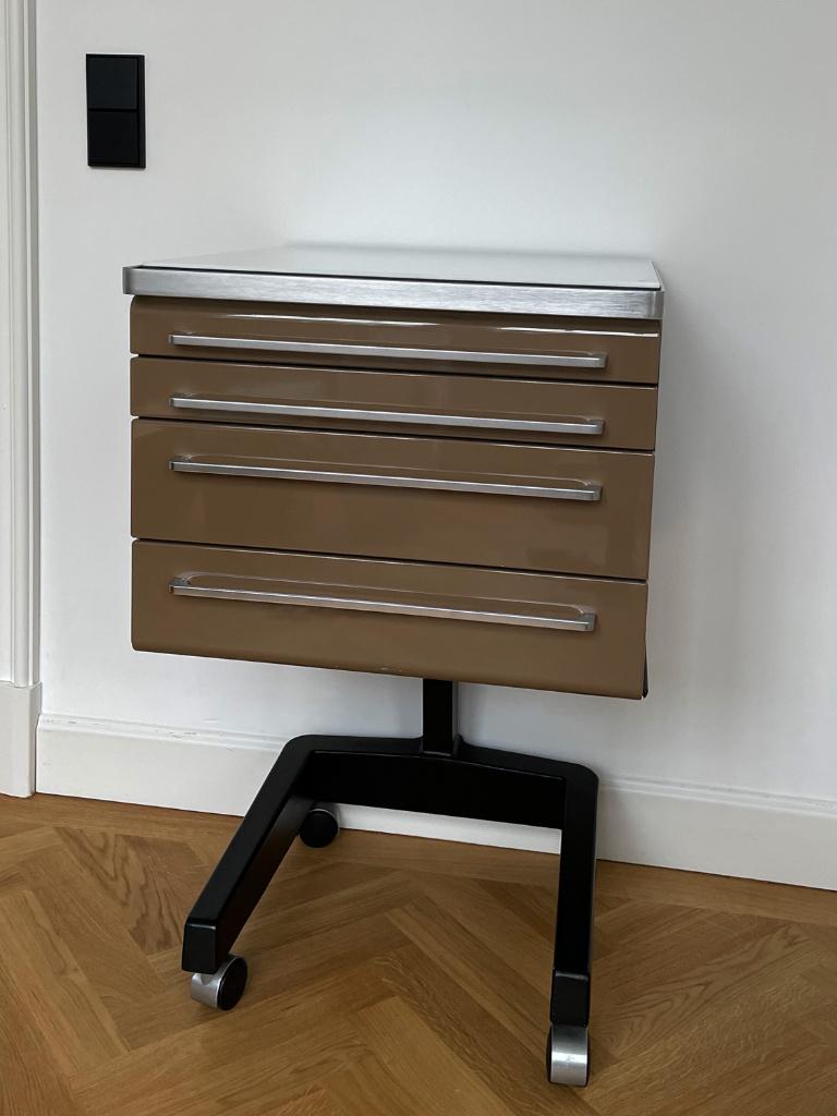 Unieke Mid-Century Stalen Tandartskast van Siemens Sirona, Antiek en Kunst, Ophalen